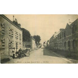 41 BLOIS. Attelage âne sur la Route Basse de Paris 1929