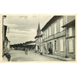Photo Cpsm 31 LE LHERM. Café Route de Lavernose 1961