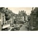 Photo Cpsm 23 AUBUSSON. La Place du Monument et le Café du Commerce 1958