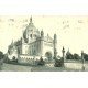 carte postale ancienne 14 LISIEUX. La Basilique 1956 bords dentelés