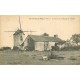 35 SAINT-MALO-DE-PHILY. Vaches à la Ferme et Moulin à vent de la Butte 1934