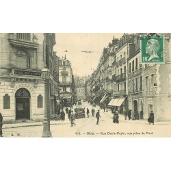 41 BLOIS. Banque Régionale de l'Ouest rue Denis Papin vers 1923