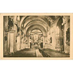 carte postale ancienne 14 LISIEUX. La Chapelle des Carmélites intérieur