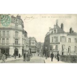 41 BLOIS. Café Français et Hôtel d'Angleterre rue Denis Papin 1903