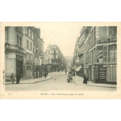 41 BLOIS. Café Français et Hôtel rue Denis Papin vers 1900