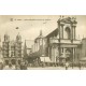 2 x Cpa 21 DIJON. Eglise Saint-Michel, Bourse du Commerce et Statue François Rude 1920
