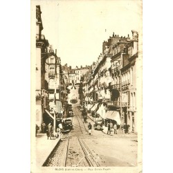 41 BLOIS. Voitures anciennes rue Denis Papin 1936