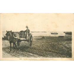 17 CHÂTELAILLON-PLAGE. La Côte des Boucholeurs avec attelage