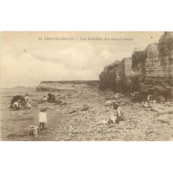 17 CHÂTELAILLON. Les Falaises des Boucholeurs 1923