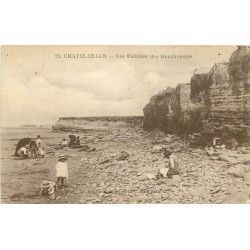 17 CHÂTELAILLON. Les Falaises des Boucholeurs 1923