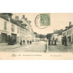 77 BEAUMONT-EN-GATINAIS. Rue Montgandier 1907