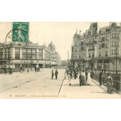 90 BELFORT. Galeries Modernes à l'Entrée du boulevard Carnot vers 1918