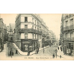 41 BLOIS. Rue Denis-Papin avec Chausseur Gueritte