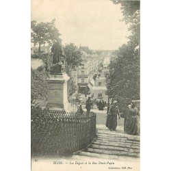 41 BLOIS. Rue Denis-Papin avec ses Degrés