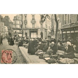41 BLOIS. Le Marché rue Denis Papin 1907