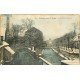 carte postale ancienne 14 LISIEUX. Le Boulevard Pasteur sous la Neige (défauts)