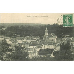 78 SEPTEUIL. Vue sur la Ville 1923