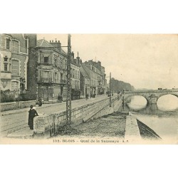 41 BLOIS. Quai de la Saussaye.