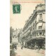 41 BLOIS. Rue Denis-Papin attelage devant le Grand Bazar 1908