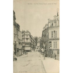 41 BLOIS. Rue Denis-Papin Garage automobiles et Hôtel d'Angleterre