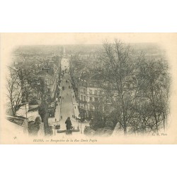 41 BLOIS. Perspective de la Rue Denis-Papin vers 1900