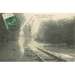 41 BLOIS. Ligne des Tramways inondée pendant la Crue 1907