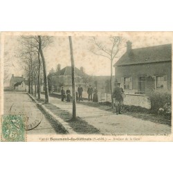 77 BEAUMONT-DU-GÂTINAIS. Maison Seigneuret Avenue de la Gare 1907