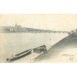 41 BLOIS. Jeune Chevrière sur les Rives de la Loire vers 1907