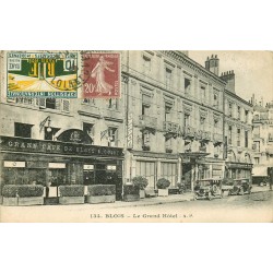 41 BLOIS. Grand Hôtel et Grand Café Cuiry rue Porte-Côté 1925