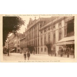 3 x Cpa 71 MACON. Hôtel de Ville 1952, attelage Boeufs et Porteurs de Vendange