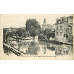 carte postale ancienne 14 LISIEUX. Saint-Désir au Pont de Caen