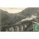 2 x cpa 63 THIERS. Train sur Viaduc Grand Tournant et le Moutier 1905