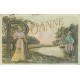 42 ROANNE. Carte à lettre " R " 1906