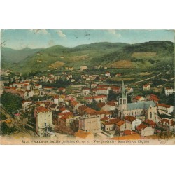 07 VALS-LES-BAINS. Quartier de l'Eglise 1935