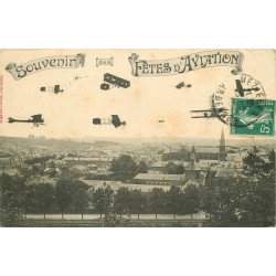 08 CHARLEVILLE. Souvenir des Fêtes d'Aviation 1910