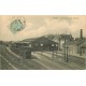 41 BLOIS. Train dans la Gare timbre taxe 1908