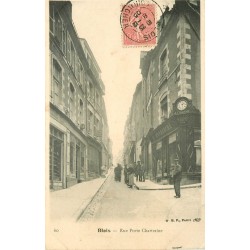 41 BLOIS. Pharmacie sur la rue Porte-Chartraine 1905