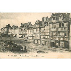 carte postale ancienne 14 LISIEUX. Rue au Char 1923