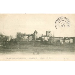 63 LE VERNET LA VARENNE. CHAMEANE. Eglise et Château 1905