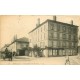 2 x cpa 15 AURILLAC. Grand Hôtel de Bordeaux 1914 et Hôtels de la Gare
