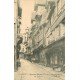 carte postale ancienne 14 LISIEUX. Rue aux Fèvres. Pour l'Amérique du Nord