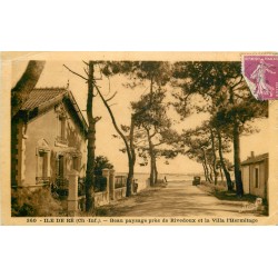 17 ILE DE RE. Rivedoux et Villa Hermitage 1934