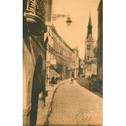 2 x cpa 17 LA ROCHELLE. Rue Dupaty et Bateau de Pêche 1900