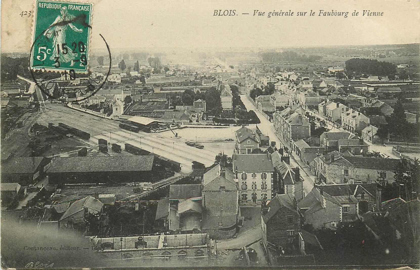 41 BLOIS. Le Faubourg de Vienne 1910