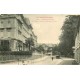 2 x cpa 64 SALIES-DE-BEARN. Grand Hôtel de Paris et attelage Place Eglise 1914
