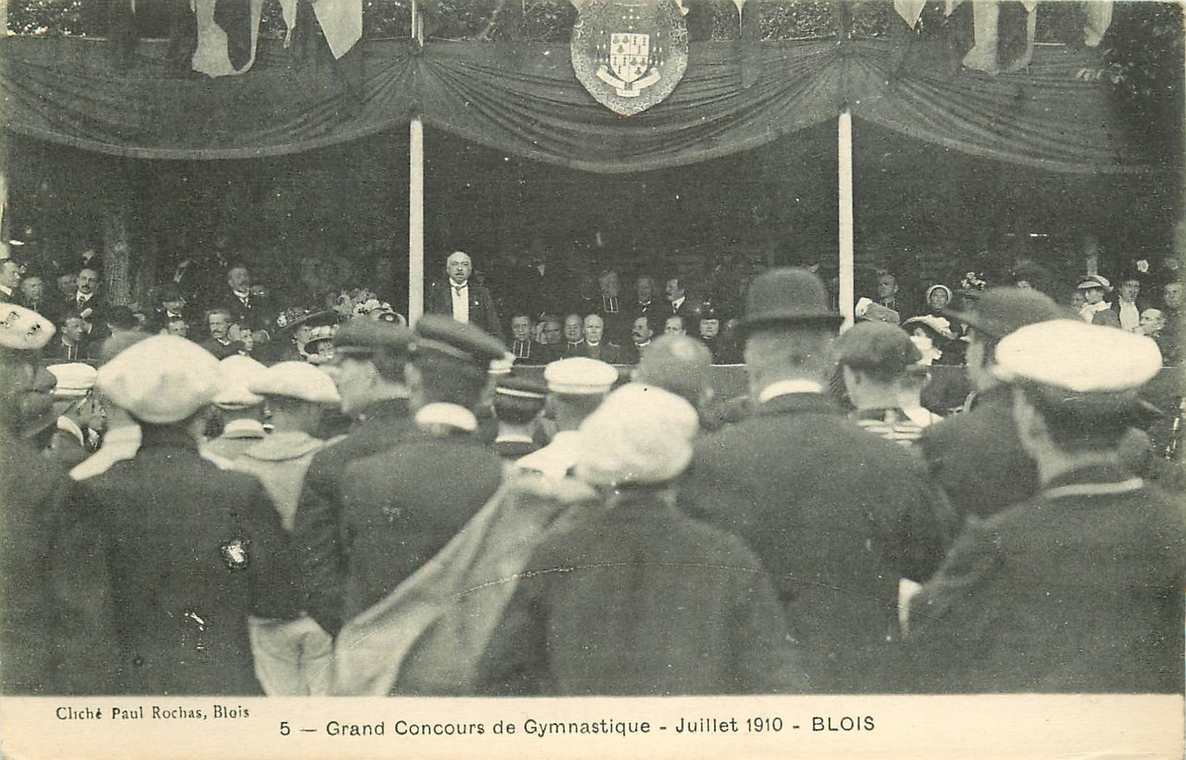 41 BLOIS. En 1910 Grand Concours de Gymnastique 1937