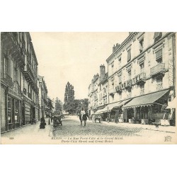 41 BLOIS. Grand Hôtel et cavalier rue Porte-Côté