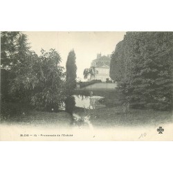 41 BLOIS. Promenade de l'Evêché vers 1900