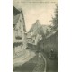 2 x cpa 22 DINAN. Rue du Jerzual avec Fileuse au rouet 1907