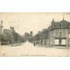 2 x cpa 18 BOURGES. Coiffeur boulevard Strasbourg 1916 et Passeur sur l'Auron